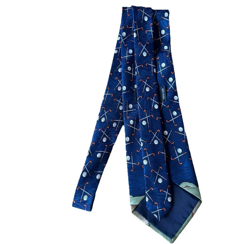 Men’s Tie Disney Golf Mickey Unlimited Goofy Donald Duck Golfing Balancine Inc